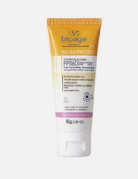 Sunscreen bioage anti age